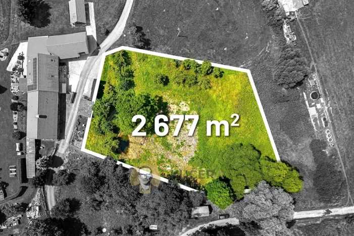Prodej pozemku pro bydlení, Čkyně, 2677 m2