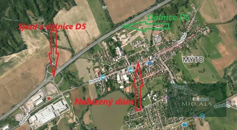 Prodej podílu rodinného domu, Mýto, Náměstí, 260 m2