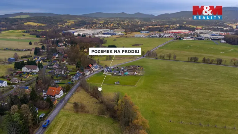 Prodej pozemku pro bydlení, Liberec, Ostašovská, 1702 m2