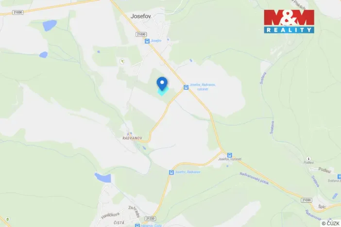 Prodej pozemku pro bydlení, Josefov - Radvanov, 8674 m2