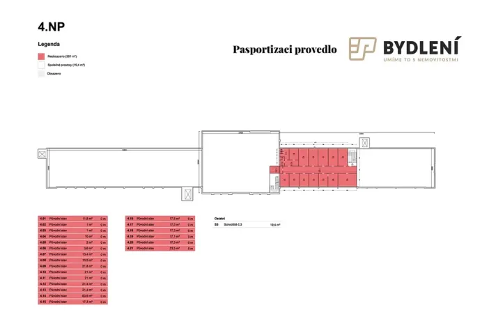 Pronájem skladu, Ústí nad Labem, Žižkova, 782 m2