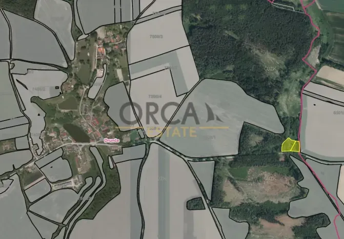 Prodej louky, Drunče, 4095 m2