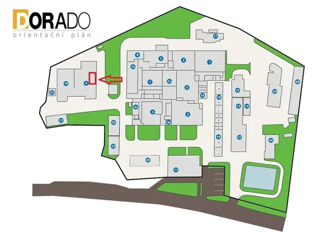 Pronájem skladu, Jihlava, 60 m2