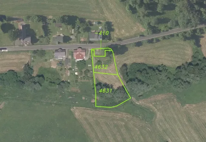 Prodej pozemku, Staré Křečany, 2931 m2