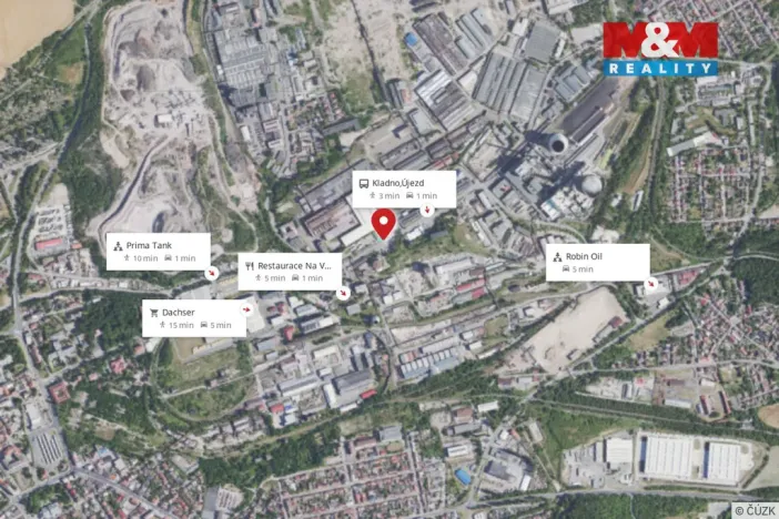 Prodej komerčního pozemku, Kladno, Dubská, 272 m2