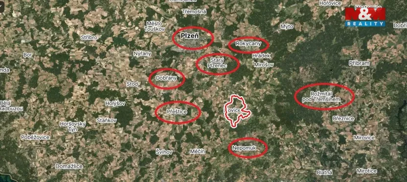 Prodej pozemku pro bydlení, Blovice, 1143 m2