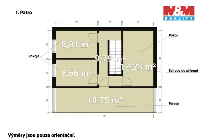 Prodej rodinného domu, Pernarec - Krukanice, 98 m2
