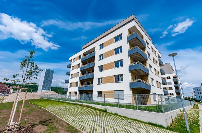 Pronájem bytu 1+kk, Praha - Vysočany, Svatošových, 32 m2