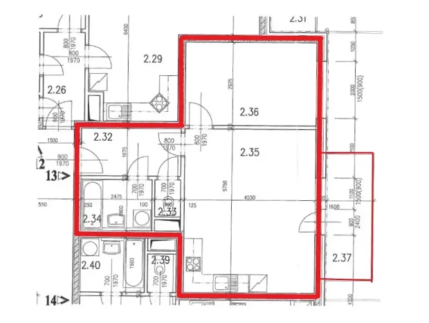 Pronájem bytu 2+kk, Příbram, K Drkolnovu, 54 m2