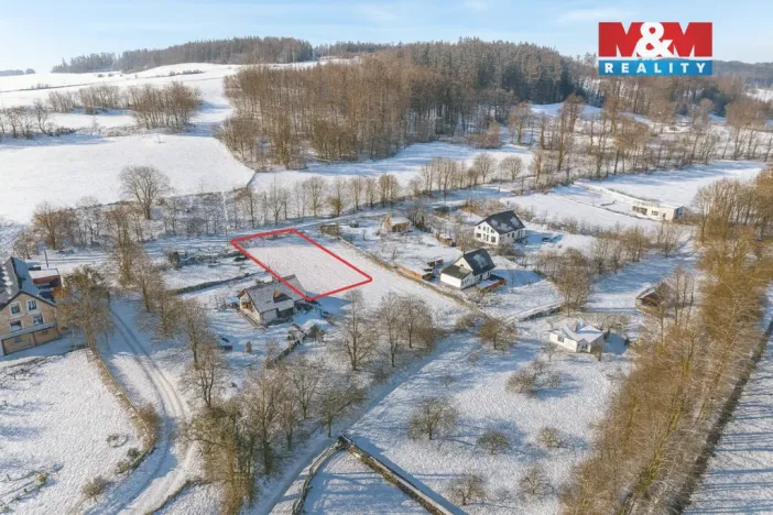 Prodej pozemku pro bydlení, Ostředek, 850 m2