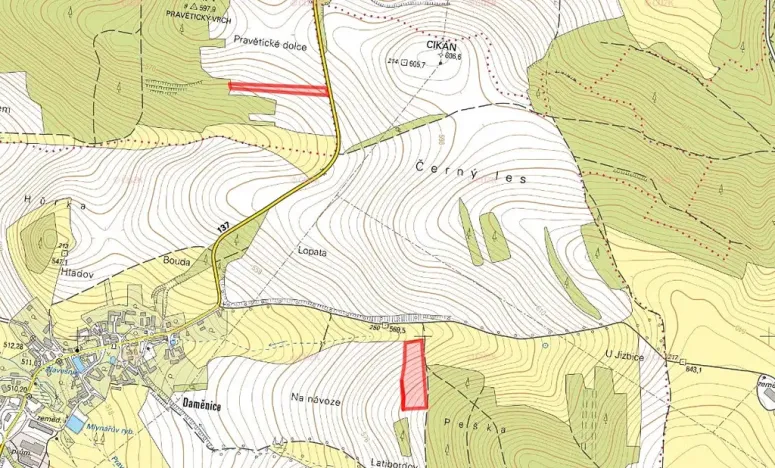 Prodej pole, Načeradec, 12602 m2