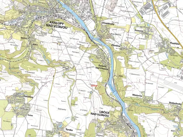 Prodej pole, Libčice nad Vltavou, 10353 m2