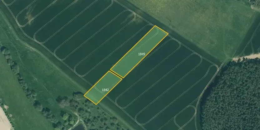 Prodej pole, Soběkury, 8248 m2