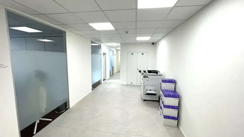 Pronájem kanceláře, Praha - Holešovice, Dělnická, 1252 m2