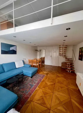 Pronájem bytu 1+1, Praha - Smíchov, Na Valentince, 44 m2