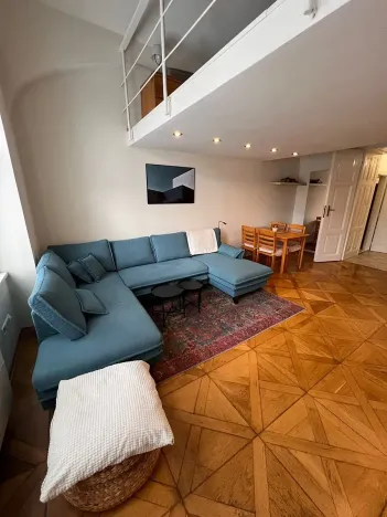 Pronájem bytu 1+1, Praha - Smíchov, Na Valentince, 44 m2