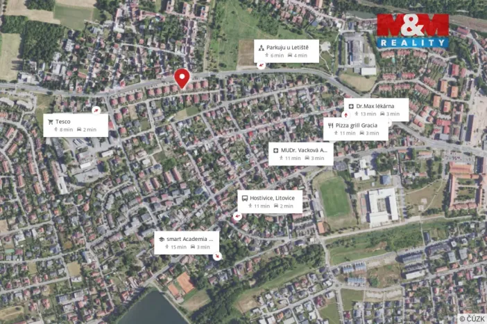 Prodej bytu 2+kk, Hostivice, Unhošťská, 45 m2