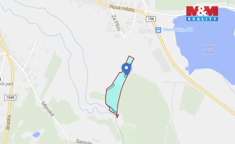 Prodej louky, Trhové Sviny, 9652 m2