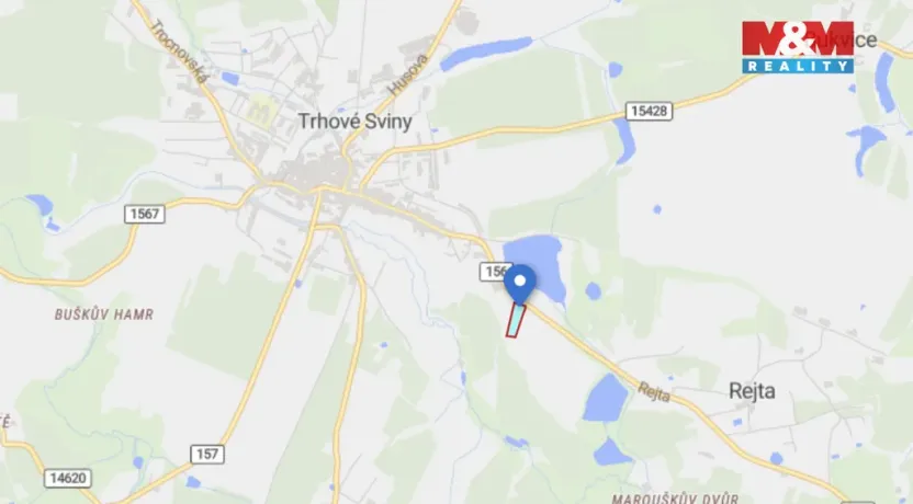 Prodej pole, Trhové Sviny, 7563 m2
