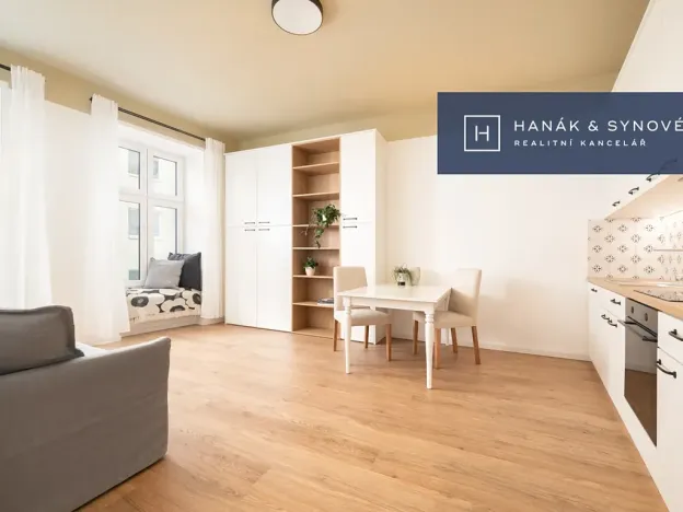 Pronájem bytu 2+kk, Brno, Cejl, 45 m2