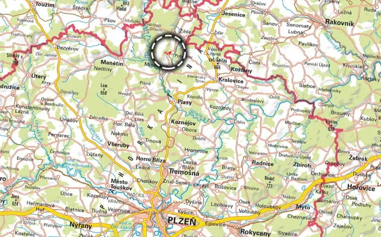 Prodej pole, Mladotice, 8832 m2