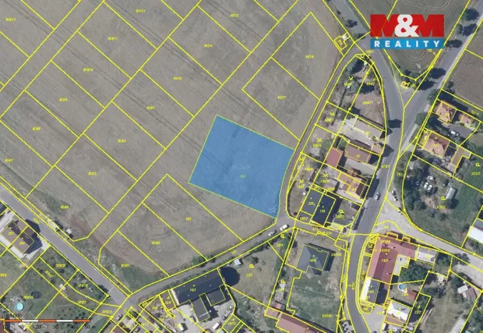 Prodej pozemku pro bydlení, Hrušovany, 1100 m2