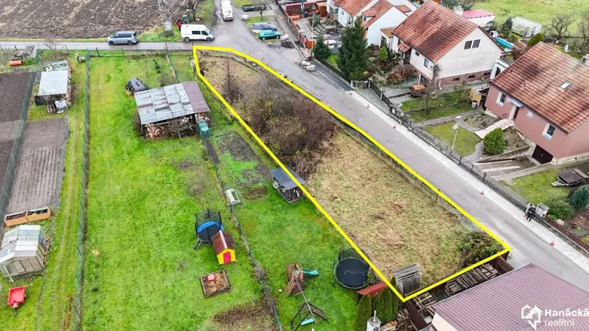 Prodej pozemku pro bydlení, Dub nad Moravou, Sokolská, 477 m2