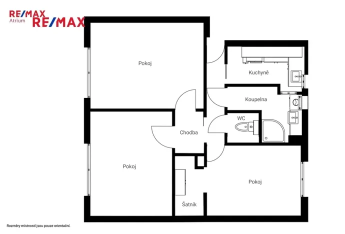 Pronájem bytu 3+1, Praha - Dejvice, Mydlářka, 55 m2