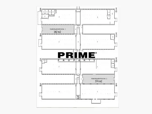 Pronájem skladu, Praha - Horní Počernice, Ve žlíbku, 382 m2