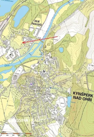 Prodej pozemku pro bydlení, Kynšperk nad Ohří, Hornická, 1703 m2