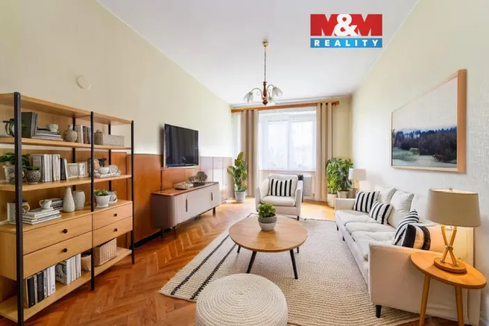 Pronájem bytu 3+1, Polná, Palackého, 62 m2