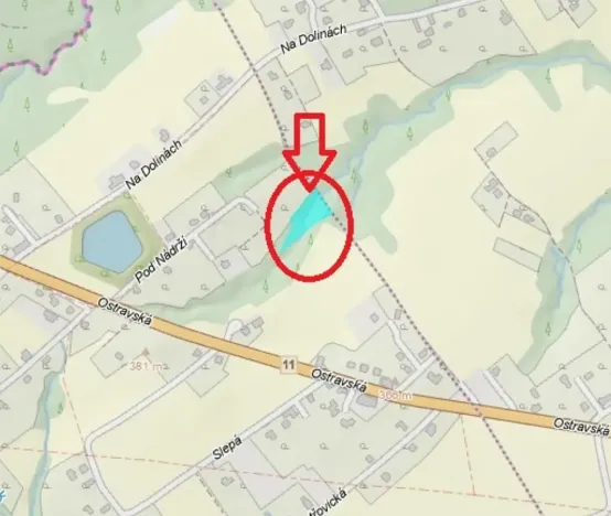 Prodej podílu lesa, Český Těšín, 1585 m2