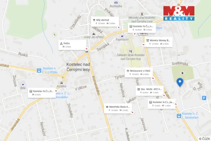 Pronájem bytu 1+1, Kostelec nad Černými lesy - Kostelec nad Černými Lesy, Dr. Trippé, 37 m2