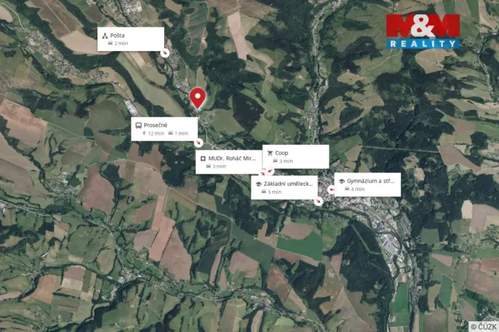 Prodej pozemku pro bydlení, Prosečné, 1500 m2