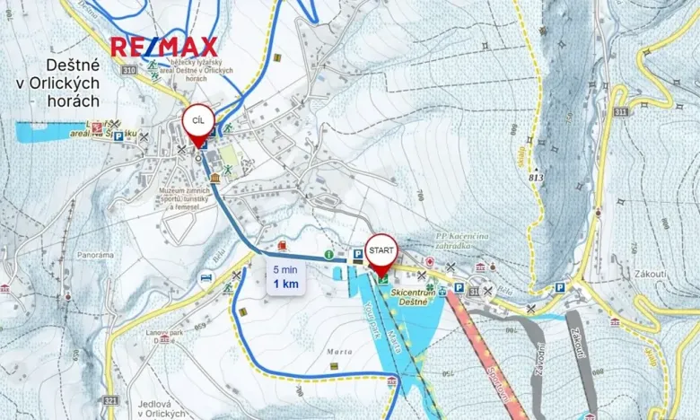 Prodej bytu 2+kk, Deštné v Orlických horách, 62 m2