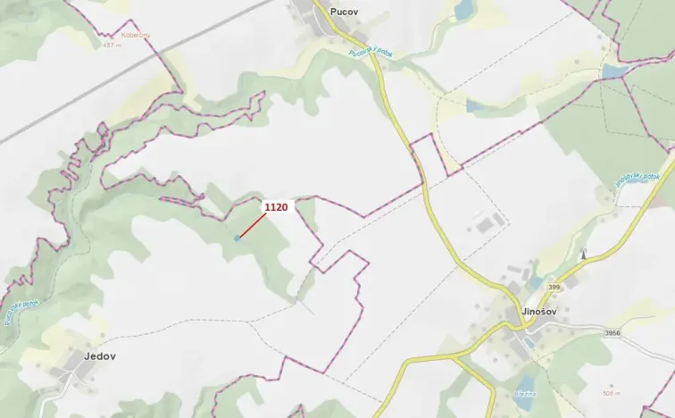 Dražba lesa, Náměšť nad Oslavou, 931 m2