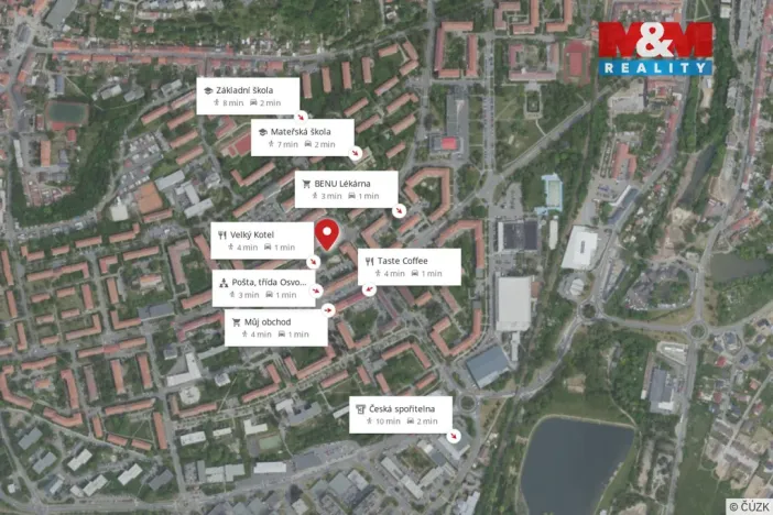 Pronájem bytu 3+kk, Příbram - Příbram VII, Politických vězňů, 60 m2