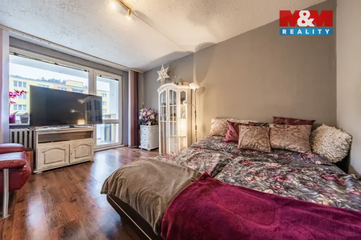 Prodej bytu 2+1, Kadaň, Na Podlesí, 68 m2