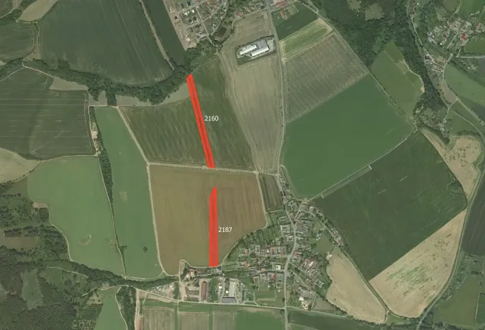 Prodej pole, Městečko Trnávka, 62966 m2