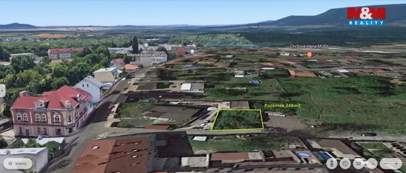 Prodej pozemku pro bydlení, Dubí, Tramvajní, 248 m2