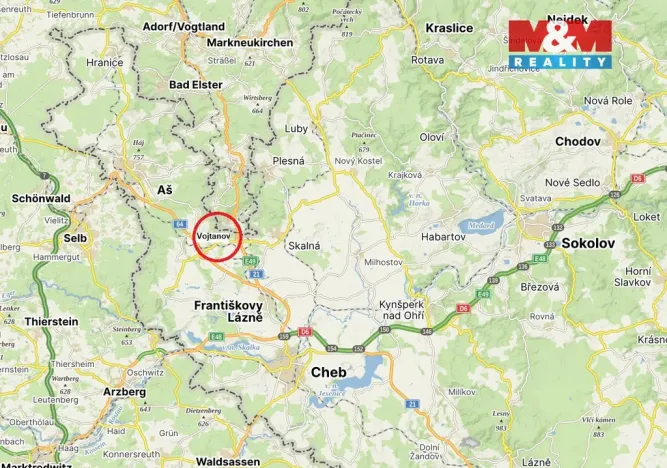 Prodej pozemku pro bydlení, Vojtanov, 1031 m2