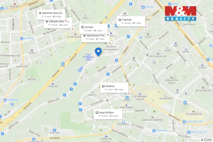 Prodej bytu 2+kk, Praha - Střížkov, Střížkovská, 70 m2