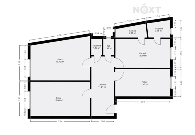 Prodej bytu 3+1, Praha - Libeň, Horovo náměstí, 90 m2