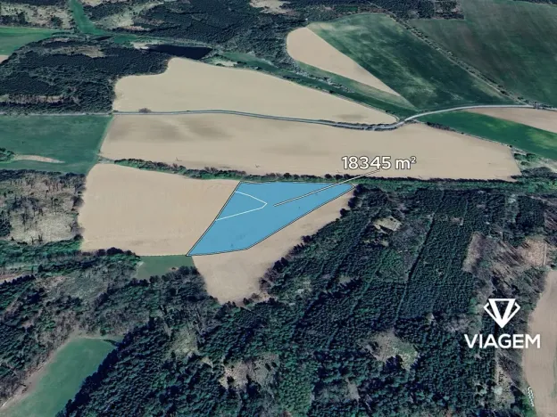 Prodej podílu pole, Chotoviny, 3057 m2