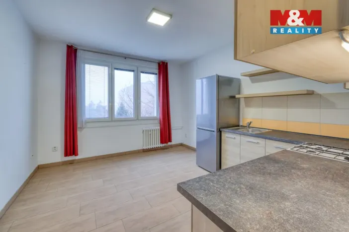 Pronájem bytu 1+1, Plzeň - Doudlevce, Skupova, 39 m2