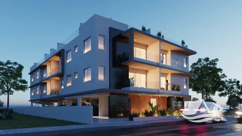 Prodej bytu 1+1, Larnaka, Kypr, 44 m2