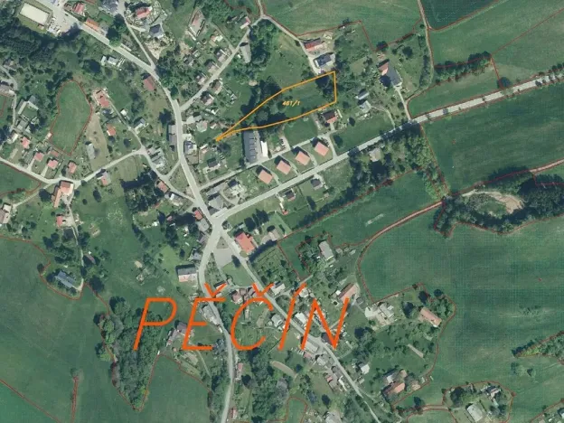 Dražba louky, Pěčín, 5224 m2