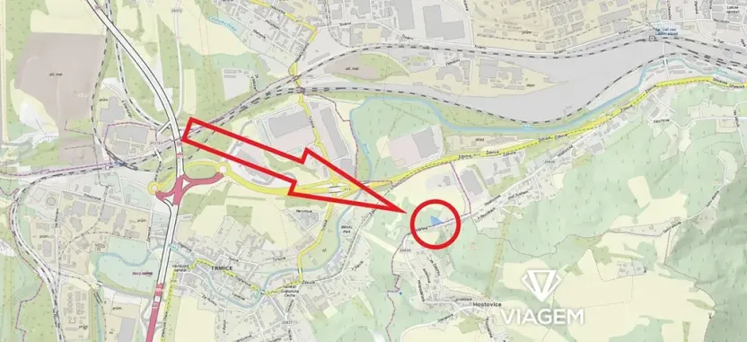 Prodej pole, Trmice, 1830 m2