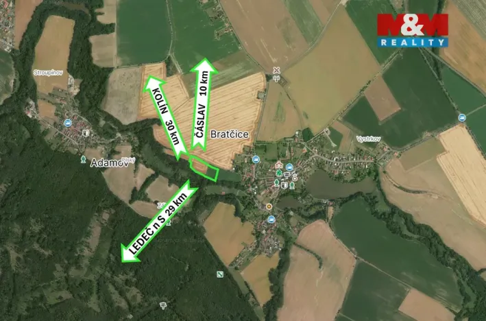 Prodej pole, Bratčice, 19072 m2