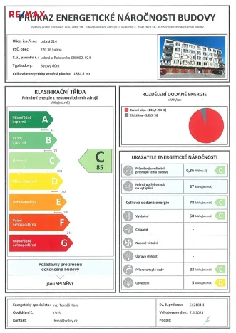 Pronájem bytu 1+kk, Lubná, 19 m2